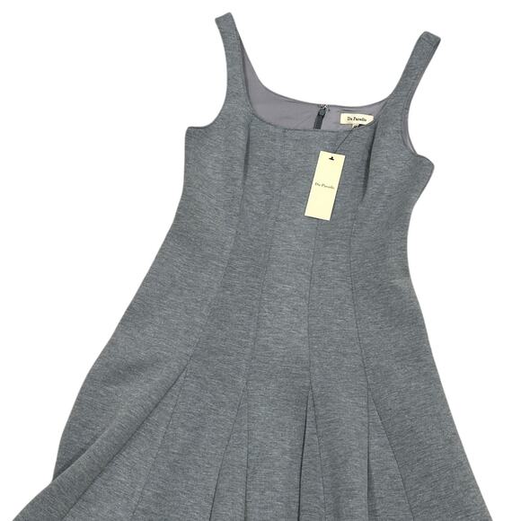 NWT Anthropologie Du Paradis Sleeveless Neoprene A-Line Midi Dress - Picture 5 of 8